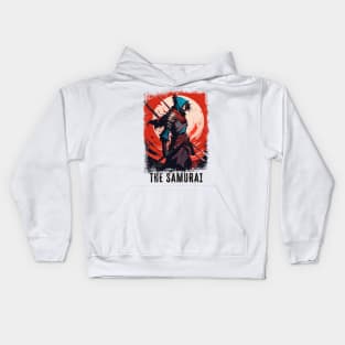 Mystical Samurai Warrior Ancient Japanese Ultimate Hero Kids Hoodie